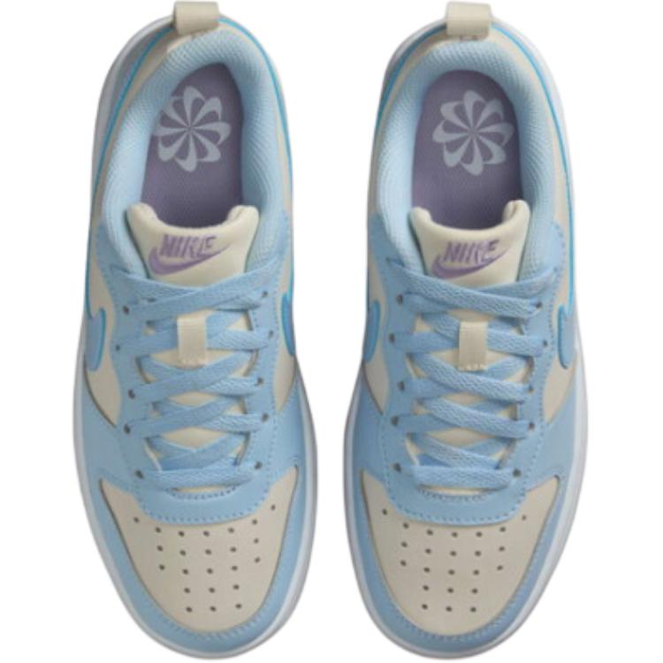 Nike Court Borough Low Recraft GS Soft Pearl Celestine Blue Kids Sneakers Hydrangeas White IH4048-001