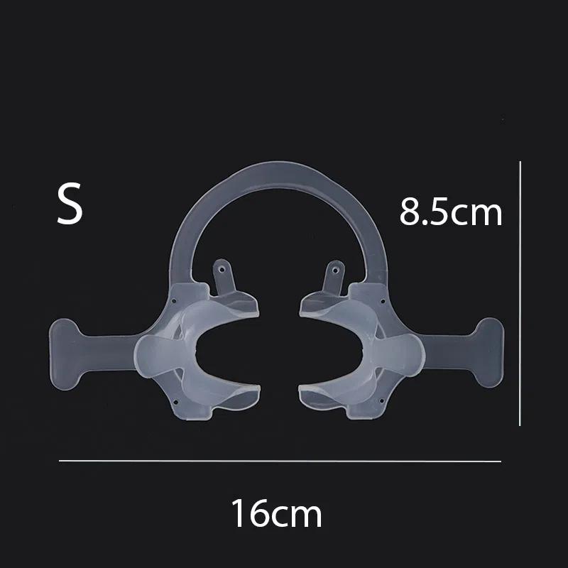 Dental Cheek Retractor Orthodontic Mouth Opener C Shape Lateral Open Dental Orthodontic Black Tooth Intraoral Lip