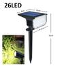 LED Solar Lights Outdoor Waterproof IP65 Lawn Lamp Landscape Spotlights 2Modes Solar Powered Light for Yard Garden Patio Walkway