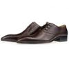 Fashion Men's Casual Dress Shoes Classic Oxfords Formal Modern Business Shoes Social Male Wedding Dress Sapato Loafer Serpentine Print