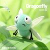 Cartoon Soft High Quality Insect Plush Doll Dragonfly Firefly Caterpillar Bird Plush Toy Home Decoration Gift For Children