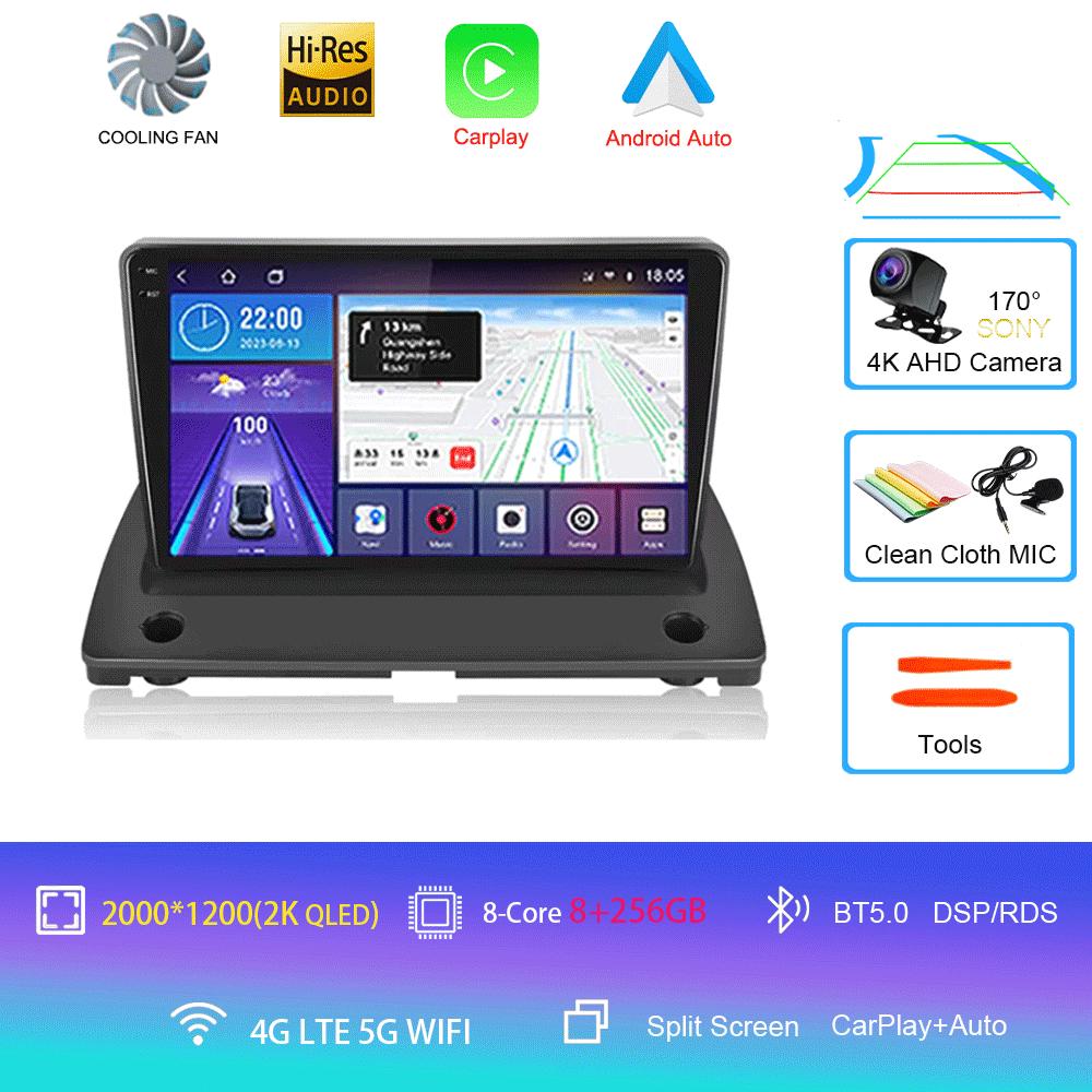 For VOLVO XC90 2004-2013 2 Din Android 14 Car Radio 2din Multimedia Video Player GPS Navigation Carplay WIFI HIFI DSP