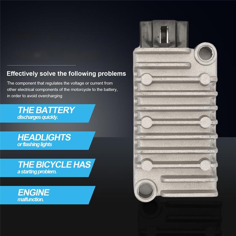 ABLZ-Regulator Rectifier Voltage Regulator Unit For TZR250 XT600 XV250 SH56912 SH629A-12 Motorcycle Accessories