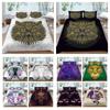Home Bedclothes 3D Bohemian Print Bedding Set Pillowcase Comforter Duvet Cover Bedspread Bed Clothes