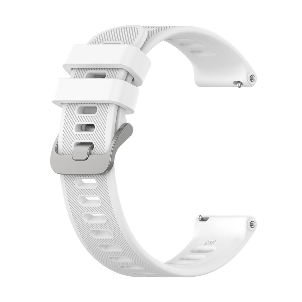 20mm Official Style Strap For Garmin Forerunner 55 158 Wristband Forerunner 245 645 Music Quick Release Silicone Bands Bracelet