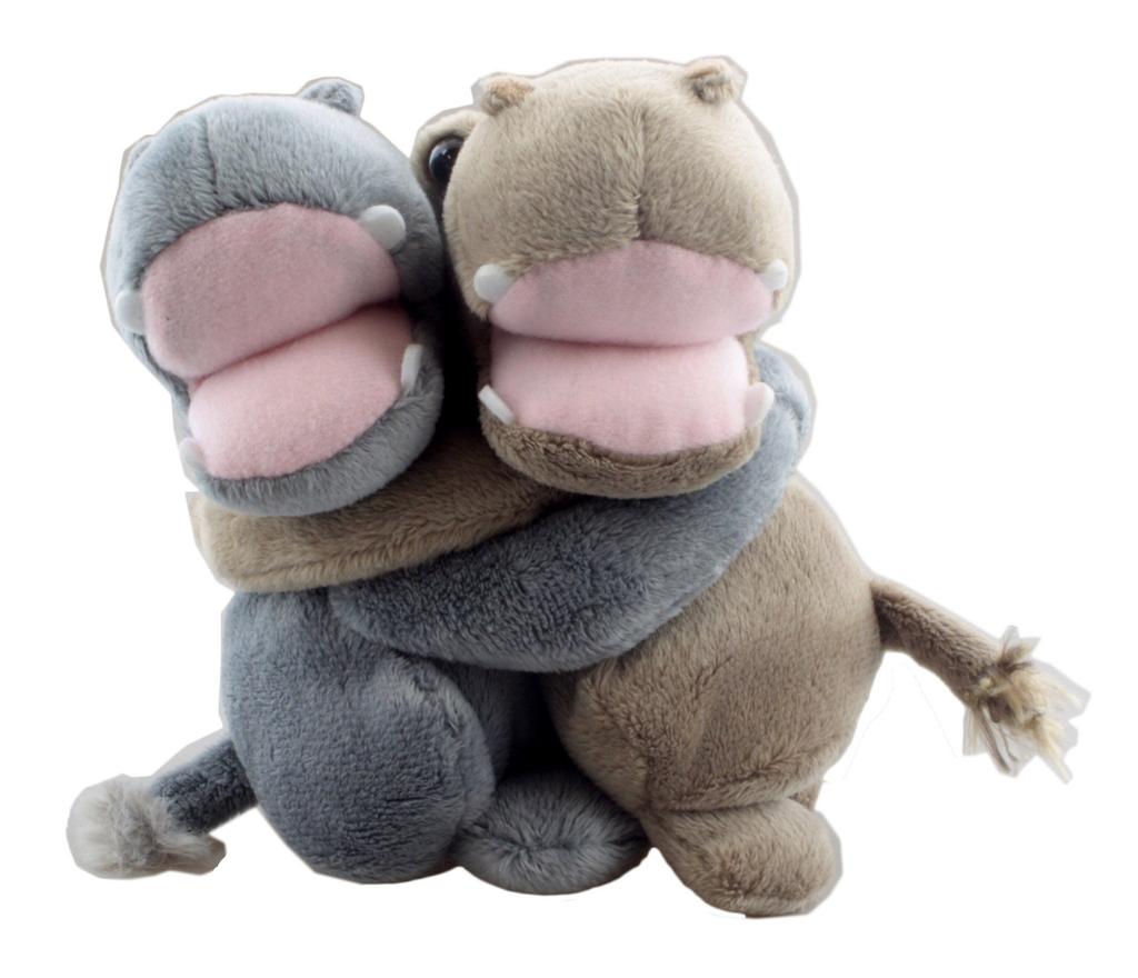Take Off Plush Toy Mecha Love 2 Hippopotamus Medium
