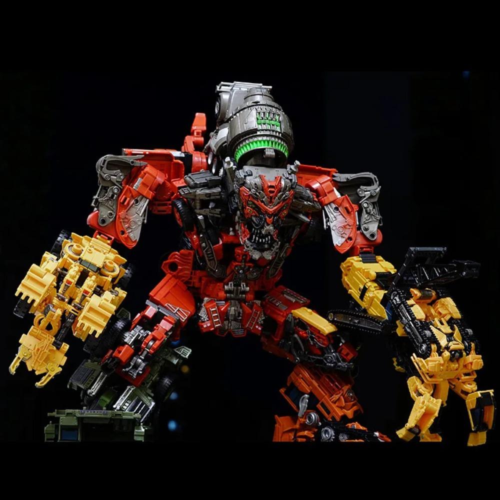 AOYI 8 IN 1 New Action Figure Anime Transformation Toy Cool Deformation Robot Car Model Kids Boy Children Gift H6001-8B