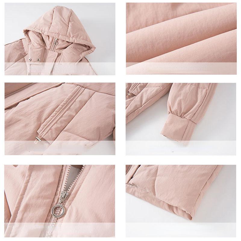 Vinter Loose Fit Thick Bread Coat Kvinnlig student bomullsvadderad jacka