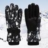 Kids Thicken Warm Children Ski Gloves Long-sleeved Mitten Windproof Waterproof Snow Snowboard