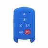 Cocolockey Silicone Car Key Cover Case Holder For Toyota Sienna 6Buttons Remote Key Fit For Sienna 2012- Car Accessories