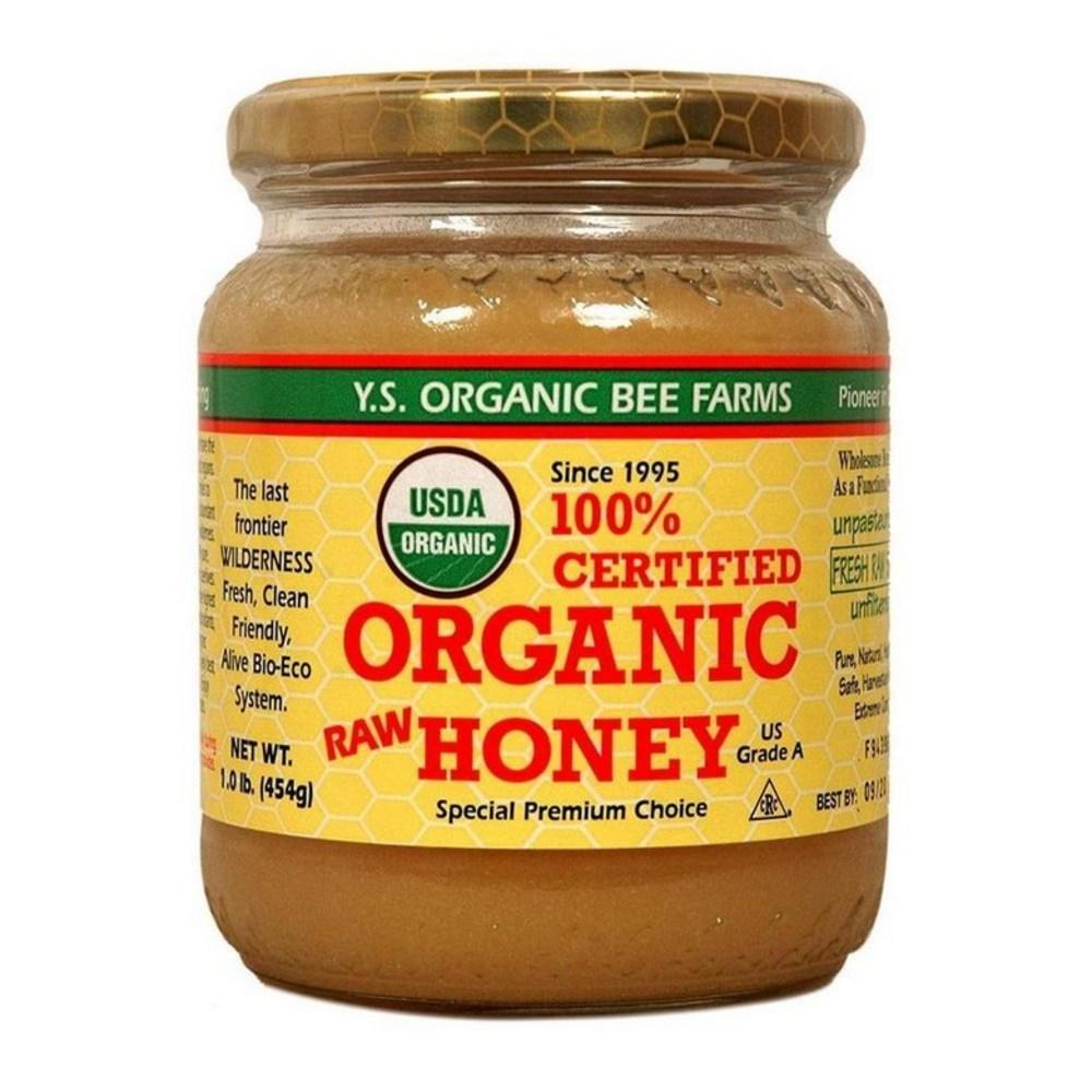 YS Ecobee Farms Raw Honey 454g 1 Pcs
