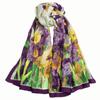 Oil Painting Fashion Scarf, Women's Dual-use, Autumn and Winter Warm and Cold Scarf, Scarf Scarf, Windproof Shawl