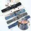 1PC Buckle-free Elastic Invisible Belt Casual Elastic Non Perforated Waistband