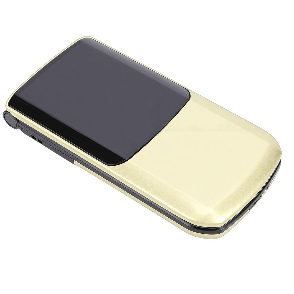 4G Flip Phone 4G LTE Unlocked Mobile Phone for Seniors 2.4 Inch 1.44 Inch Dual Screen Inner Outer with SOS MP3 Call SMS
