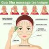 Gua Sha Facial Tool For Self Care, Natural Jade Stone Guasha Tool For Face And Body Care, Beauty Tool Gift