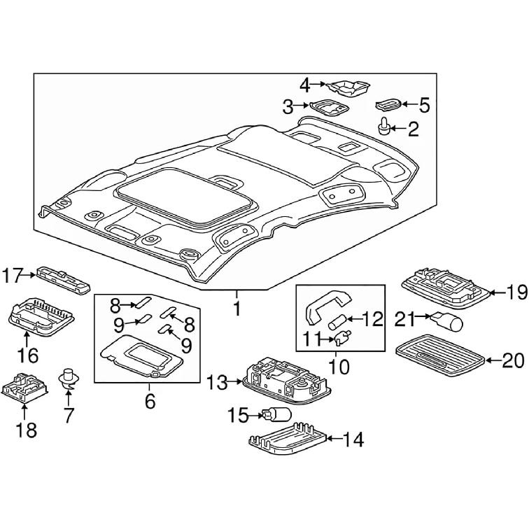 YUNLEI Vorne Links Seiten Sonnenschutz Ersetzen 83280-T7W-A12ZA Autozubehör für HR-V 15-21 Ersatz Fahrerseite Sonnenschutz Panel Linke Seite Panel