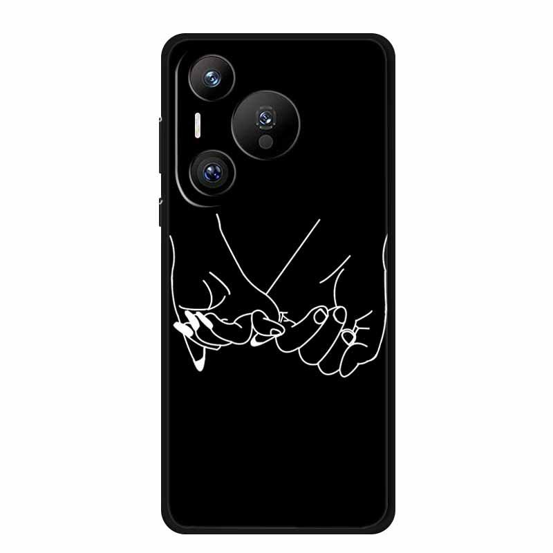 Pura 70 Personalized Phone Case - Simple Color Painting TPU Soft Case