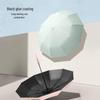 MAYDU Automatic Three-Fold UV Sun/Rain Umbrella