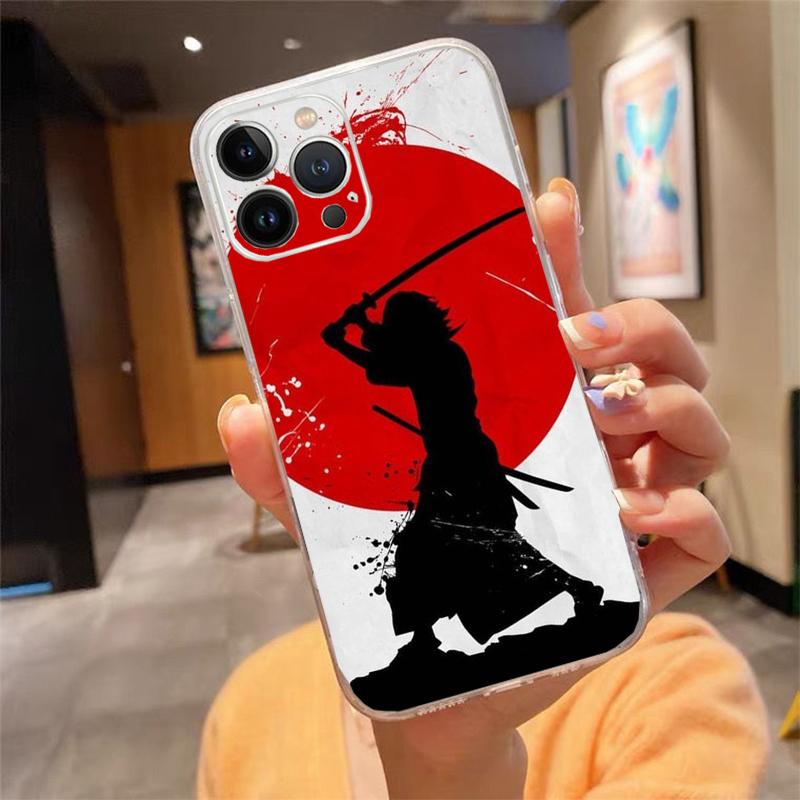 Phone Case For Iphone 17 Pro Max Air 16 15 14 13 Pro Max 15 16 Pro 15Plus Japan The Samurai Ninja