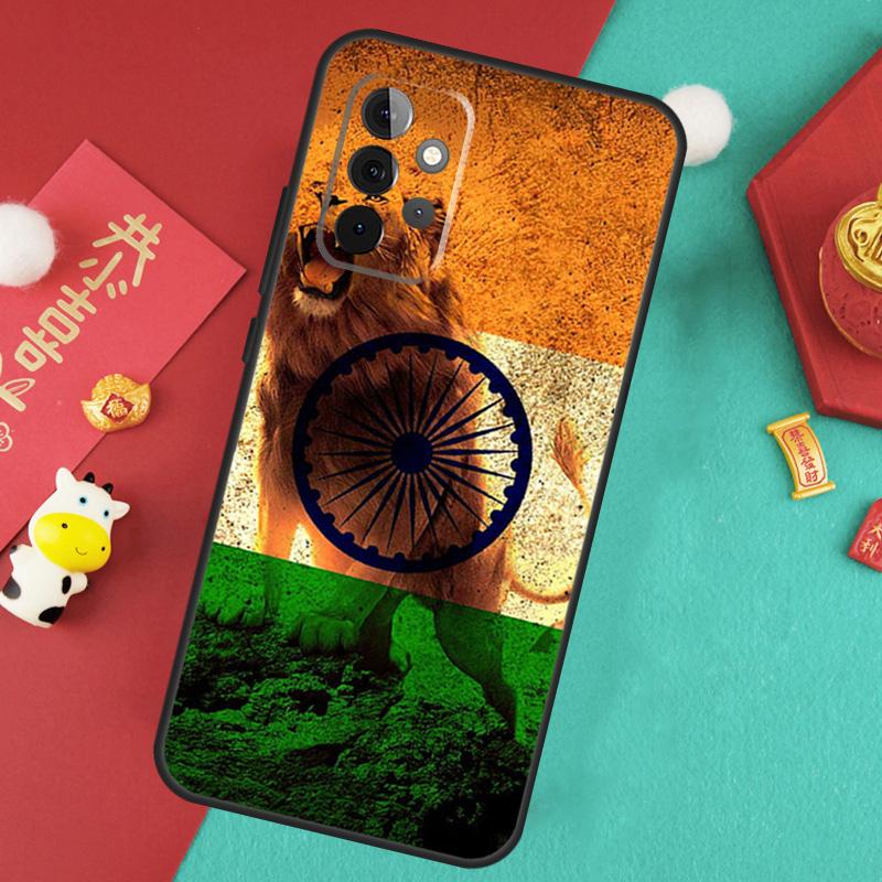 

India Indian Flag Case For Samsung Galaxy A34 A54 A14 A15 A25 A35 A55 A53 A33 A13 A52 A32 A12 A51 A71 Cover Samsung A72