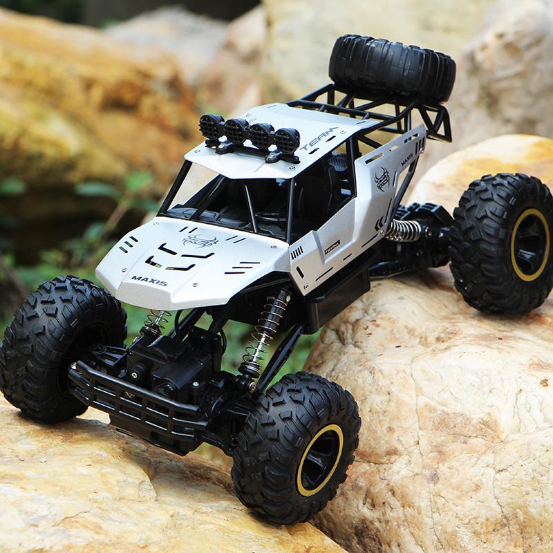 1:12 / 1:16 4Wd Rc Car With Led Lights 2.4G Radio Remote Control Cars Buggy Off-Road Control Trucks Boys Toys For Children