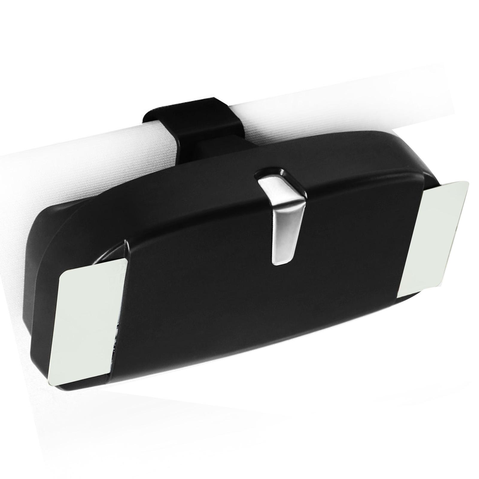 

Car Glasses Case Storage Glasses Box Multifunction Roof Sunglasses Case Magnet Box Card Organizer