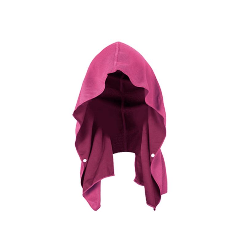 Evaporative Cooling Hooded Towel Instant Cold When Wet for Outdoor Sports Workout Fitness Running Cycling Cooling Hood Towel
