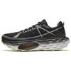 ChengFeng Cushioning Slip Resistant Abrasion Resistant Low Top Trail Running Shoes Women's Black Gray 122446623A-2