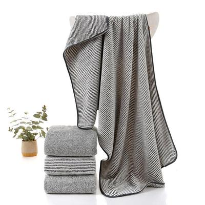 Weiches Saugfähiges Korallenfleece Badetuch - Perfekt für Zuhause, Strand, Paare und den täglichen Gebrauch