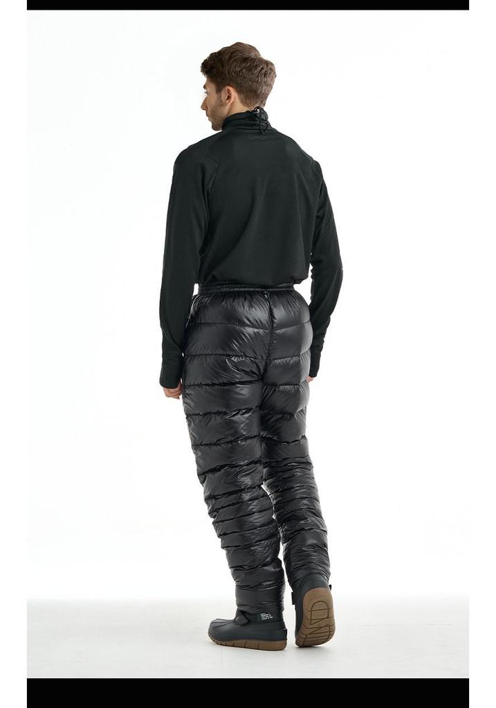 BAYB Men's 2025 Winter Down Pants - Business Casual Long Pants for Dad