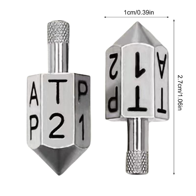 1 stuk Put and Take Spinner Spel Draait Dobbelstenen 6 Zijden Roterende Dobbelstenen Gokken Tol Dobbelstenen Type Spel Kinderen Volwassenen Feestspel