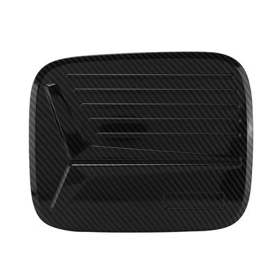 Fuel Tank Cover Trim Gas Oil Filler Cap Decoration Sticker Replacement for Mitsubishi Pajero Sport 2019‑2021Carbon