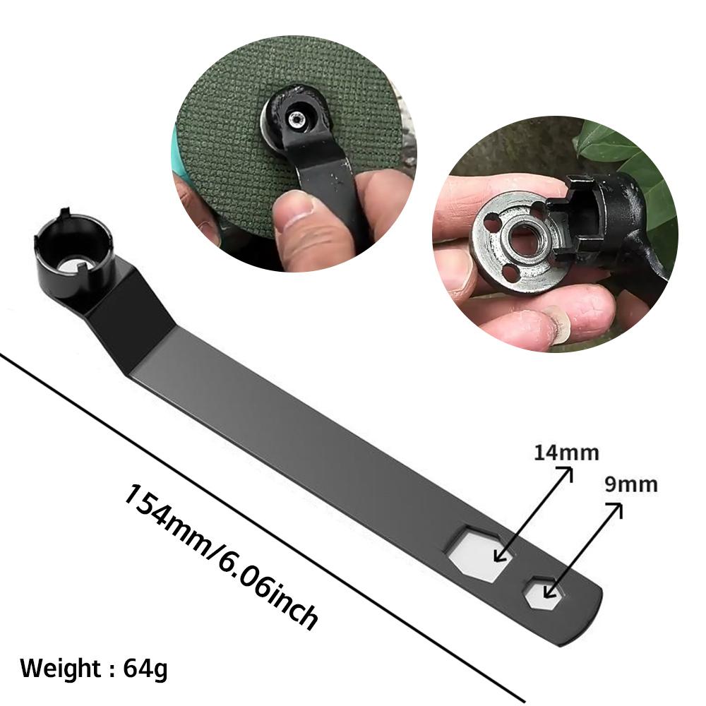 

Double Hole Wrench Motorcycle Car Repair Tool Handheld Four-claw Angle Grinder Special Disassembly Assembly Auxiliary Accessorie