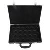 Billiard Balls Storage Box Aluminum Alloy Frame Waterproof PU Cover Lightweight Portable Pool Ball C