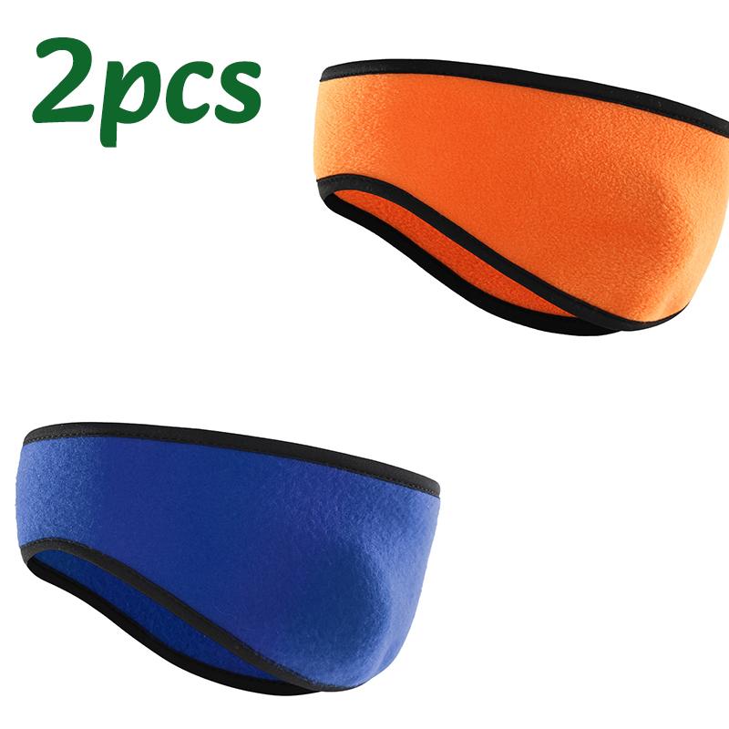 Winter Warme Fleece-Ohrenschützer Unisex Stirnband Weiches Winddichtes Stirnband Verdickte Damen Herren Sport Laufen Radfahren Kälteschutz Abdeckung