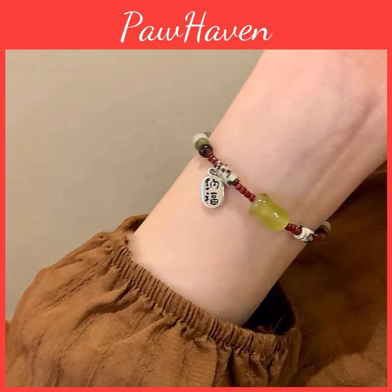 Bead Fashionable Glass Bracelet For Women Summer 2024 Design Unique