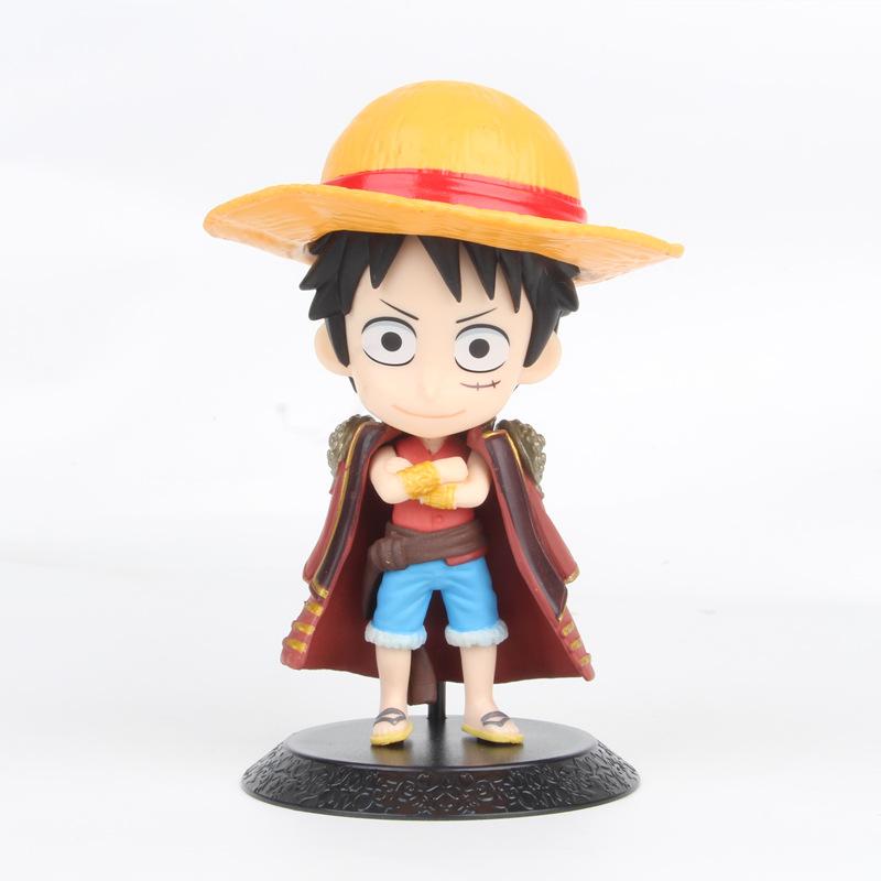 

One Piece Cake Украшение Машина Луффи Большие Глаза Украшение Фигурка