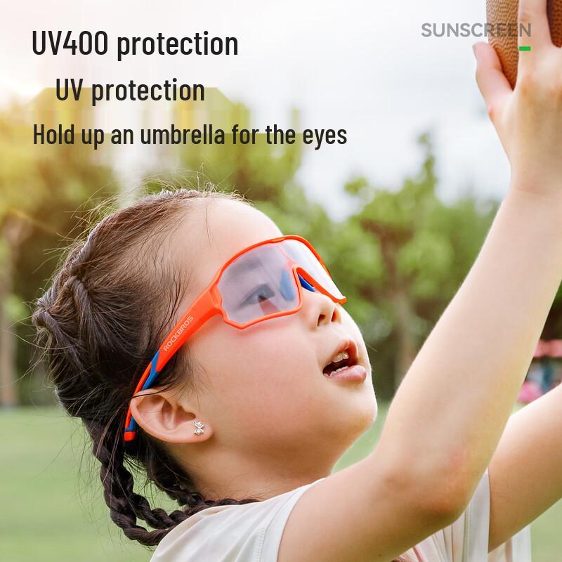 Rockbros Kids Photochromic UV Protection Cycling Glasses