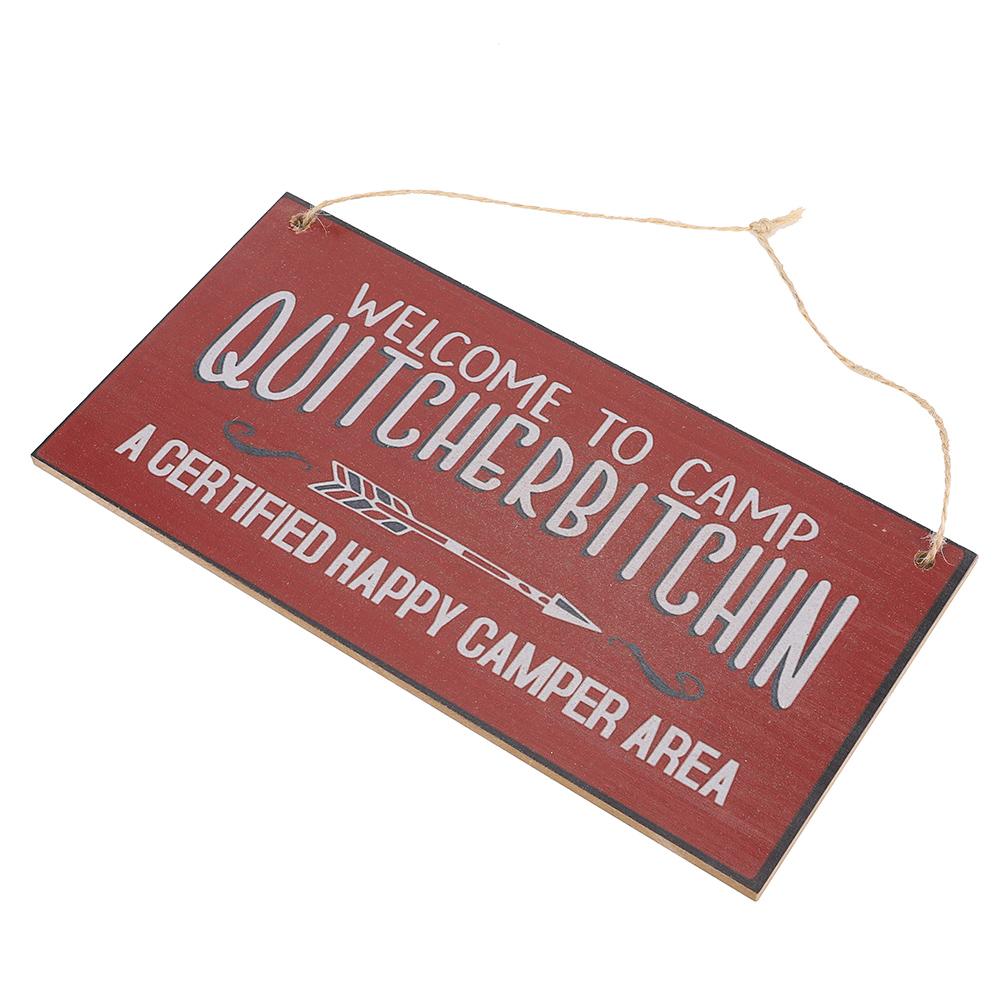 

5PCS Door Window Wall Hanging Plaque Wooden Hanging Board Sign DIY Decoration Gifts