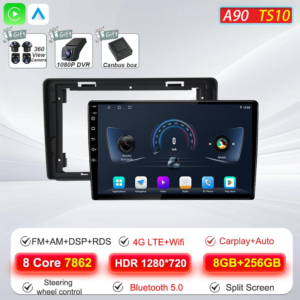 Car Multimedia Radio Player For Citroen Berlingo B9 v333 Partner 2008 - 2019 Carplay Auto Navigation GPS Stereo Android 16 BT 333v
