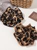 1 Pcs Leopard Print Hair Scrunchies,Big Hair Bands for Thick Hair,Soft Hair Ties Ropes for Women Girls Hair Accessories