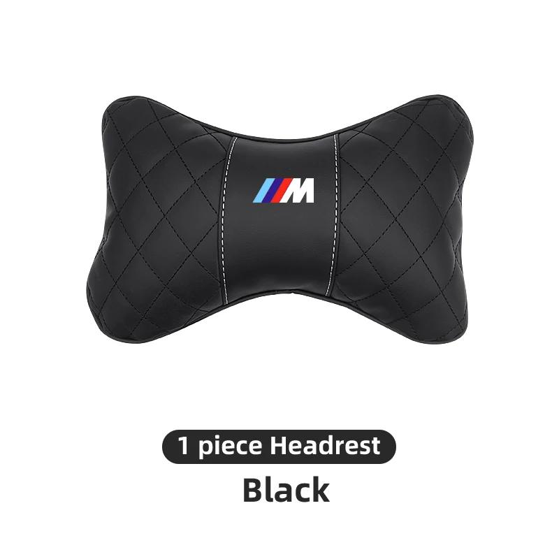 BWQ1 Car Sticker Hot 2026 For BMW Car Logo Headrest Neck Cushion Lumbar Support Memory Foam Pillow For BMW M X1 X3 X5 X6 X7 E30 E90 M