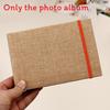 Classic Cloth Cover Photo Album With String Binding For Memories And Gift Use