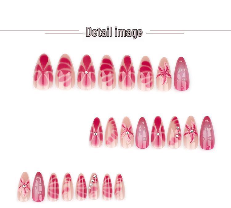 3D Rhinestone Nail Art: Cross-Border Hot-Selling Fake Nail Tips