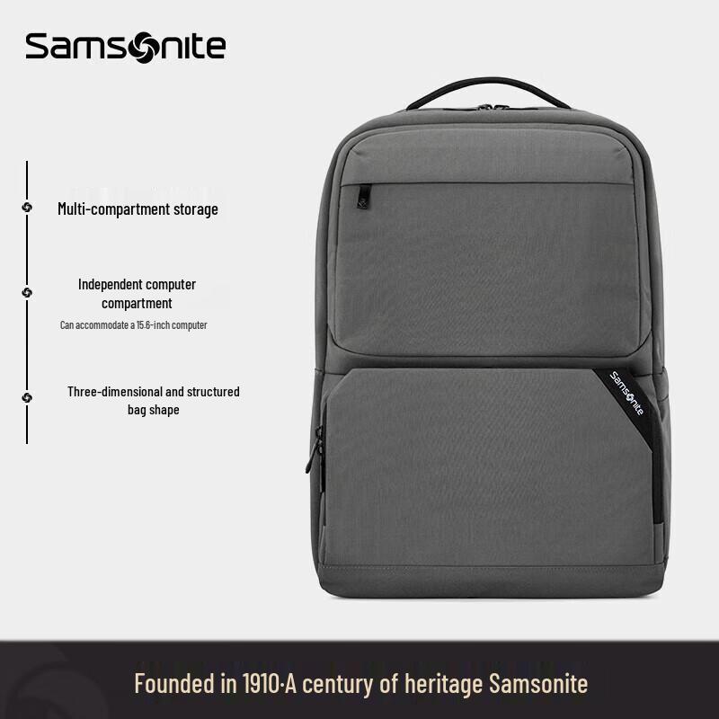Samsonite Men s Business Travel Laptop Backpack NV6*09007 One Size
