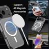 Strong Magnetic Case For iPhone 17 ProMax 17Pro 17Air Transparent Phone Cover For iPhone 17 Suit for Magsafe Charging Shell