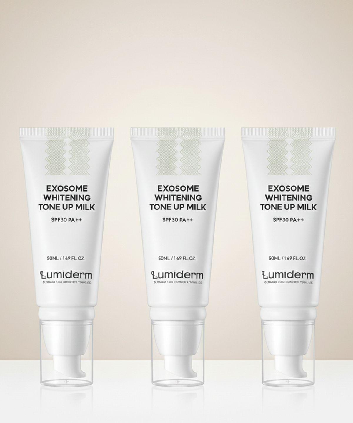[3-Pack] Exosome Whitening Tone-Up Milk 50ml Special Set