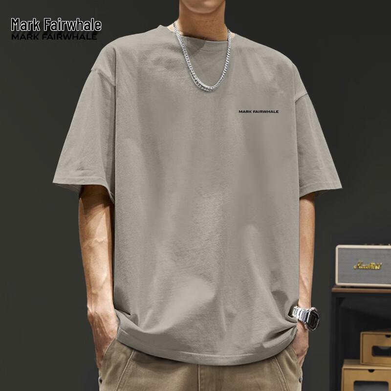 Mark Fairwhale Men's Casual Round Neck T-Shirt