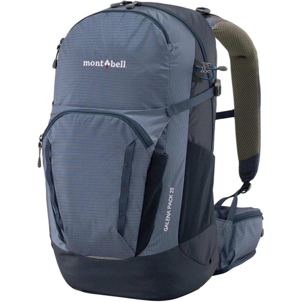 MONTBELL 25L Galena Outdoor Bags Nylon 25L Gray Blue Women's