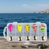 5pcs Vibration Bait Artificial Fishing Bait 3D Fish Eyes Fishing Lures Hooks Fishing Accessories